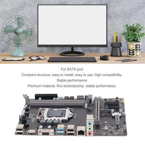 H81M LGA1150 Gaming-moderkort med USB 3.0 och M.2 stöd