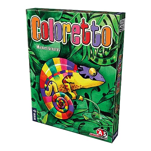 Devir - Coloretto, Juego de Mesa Familiar, con Amigos, Juego Divertido, 8 a&ntilde;os...