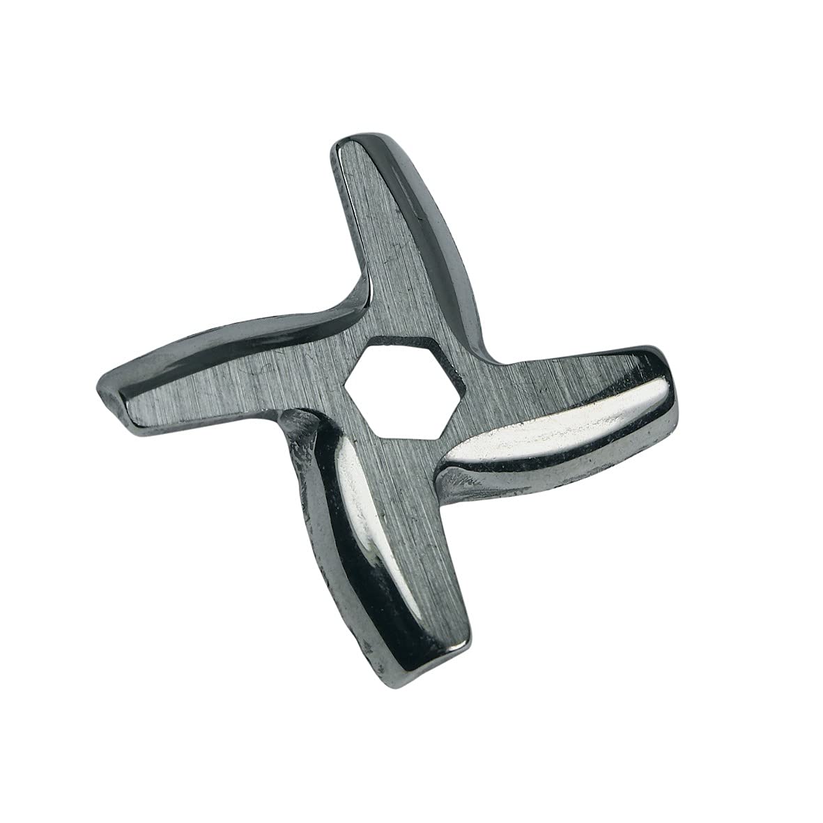 Europart 10024081 Messereinsatz Ersatzmesser Messer Sechskant Aufnahme für HV2 HV4 Küchenmaschine Fleischwolf wie SEB Moulinex