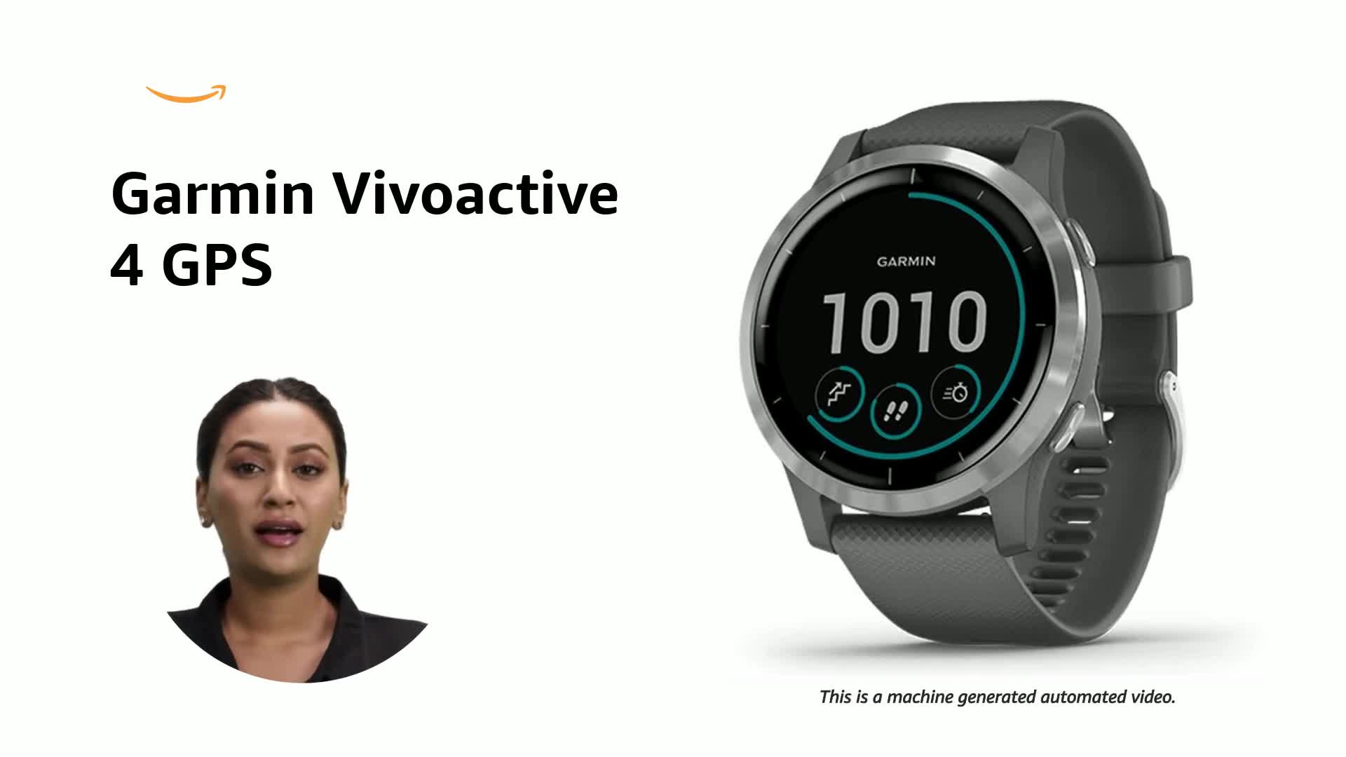 Garmin Vivoactive 4 GPS Wearable Device with All-Day Health 