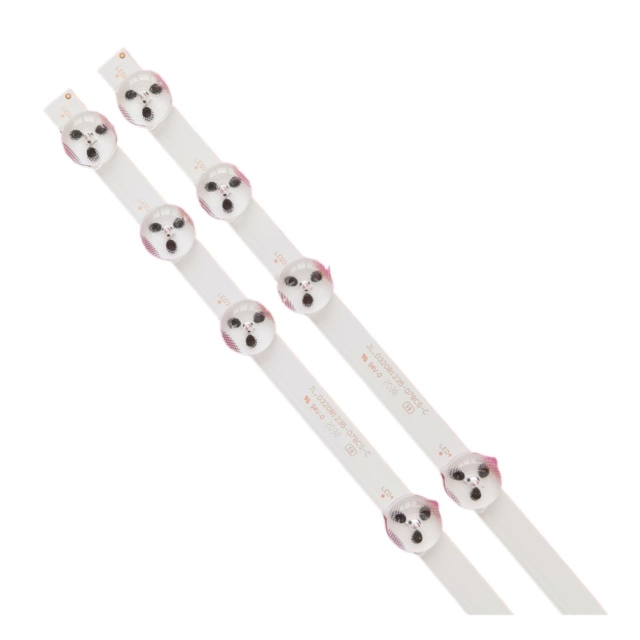20pcs/lot LED Strip Fit For VESTEL 32 Inch REV0.2 VES315WNDS-01 VES315WNDL-01 VES315WNDS-2D-R02