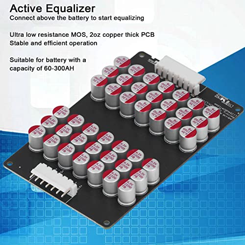 Placa ecualizadora activa de batería 5.5A para celdas de 10S a 14S, universal para baterías Li-ion, LFP y LTO, capacidad 60-300AH miniatura 2