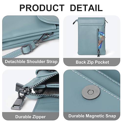 24% Off KUKOO Women's PU Leather Crossbody Phone Purse - Image 6