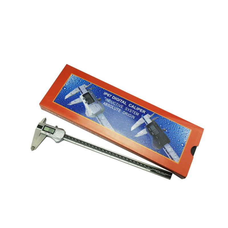 Mikrometr, Wodoodporna suwmiarka cyfrowa 0-150/200/300mmMetalowa elektroniczna z noniuszem mikrometr praca w wodzie(0-150mm IP67)