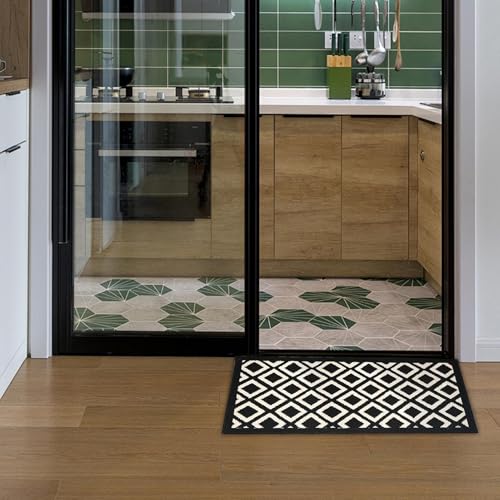 Tapetes de cocina absorbentes e impermeables con base suave y lavable para el hogar 3