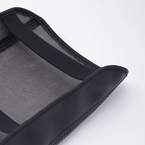 Being Up Car Center Console Cover Fit For Chevy Equinox 2018-2023 Waterproof Anti-Scratch Leather Armrest Box Pad Protector,Black thumb #5