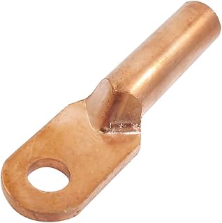 Aexit 13mm Wire Audio & Video Accessories Connecting Hole Tube Terminal Copper Cable Lug for Connectors & Adapters 13mm Bolt