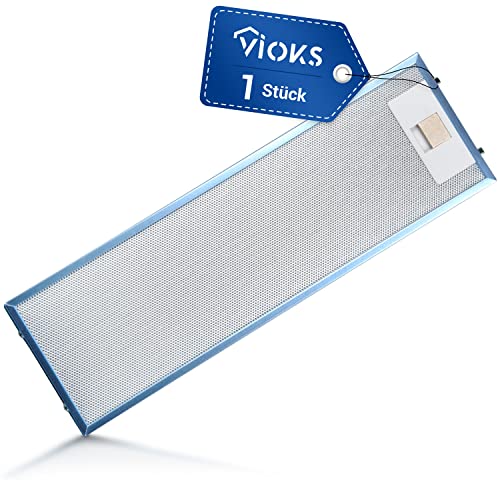 VIOKS Fettfilter Ersatz für AEG 405534414/9 Dunstabzugshaube Filter Metall 512x160mm Ersatzteile AEG Best Filter