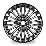 18' New 18x8 in Alloy Wheel for Ford Fusion 2013 2014 2015 2016 machined black OEM Design Replacement Rim（one pack)