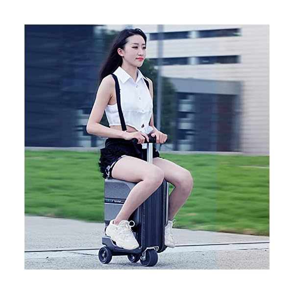Durable Smart Electric Luggage Cycling Boarding Suitcase 2024 Inch Hardside Luggage Security Anti Theft Travel Artifact Carry On