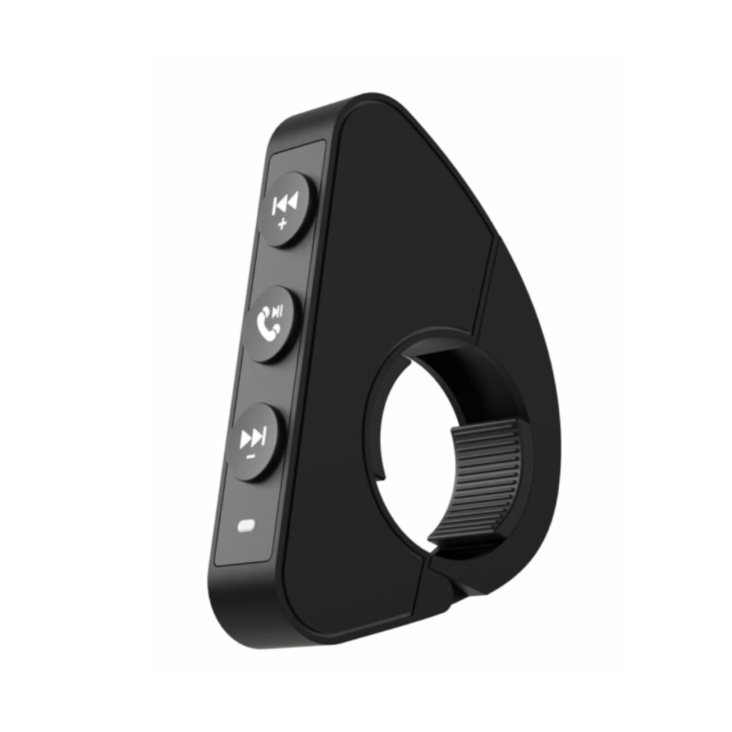 Motorcycle Helmet Headset,Waterproof Multi Functional Bluetooth Smart Remote Control for Bicycles, Motorcycles,Wireless Handlebar Control Button Remote Control Compatible iPhone/Android