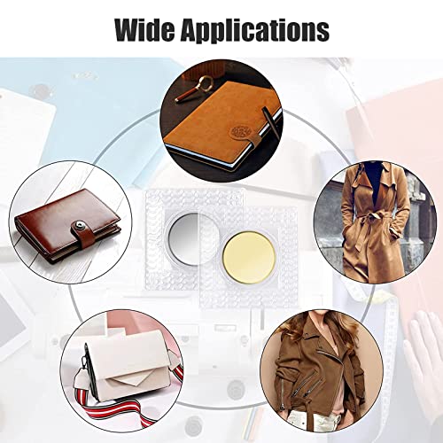 Eeekit New Hidden Sew Magnetic Snap, 20 Pairs Invisible Hidden Sew In Pvc Hidden Purse Closure Fastener Magnetic Snap Magnet Fastener For Handbag Clothing #TOP5