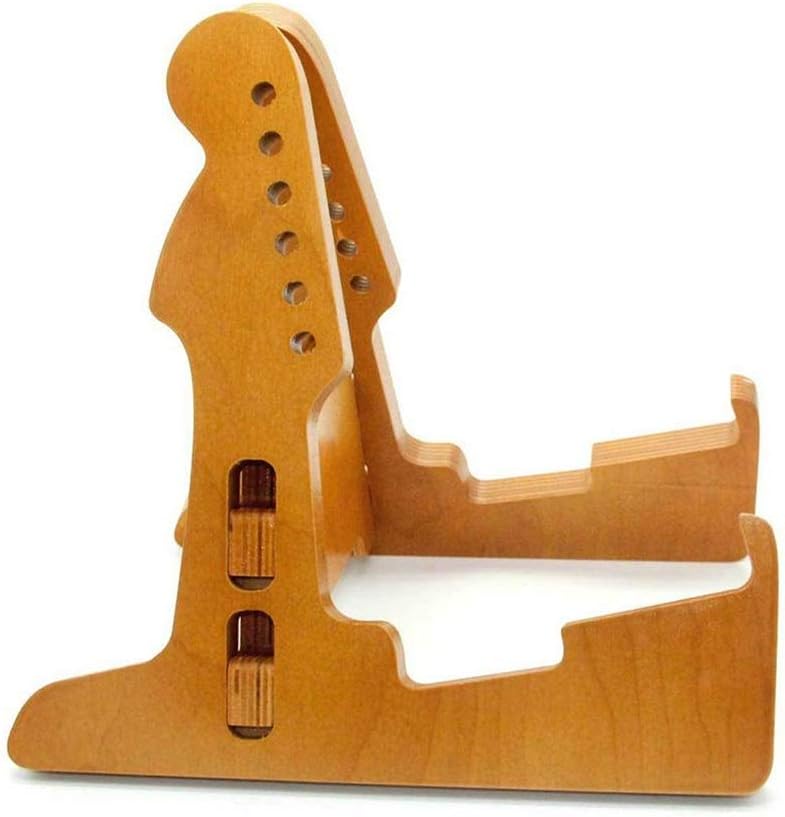 Floor Type Wooden Guitar Stand Holder Musical Instrument Bracket Portable Removable e for Electric Acoustic Guitars