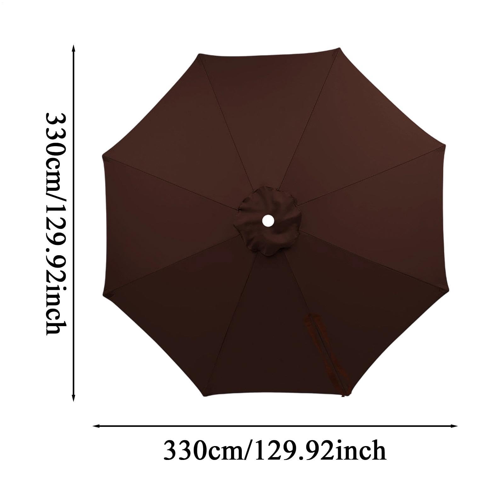 Tenda di ricambio per ombrellone, copertura impermeabile in tessuto per