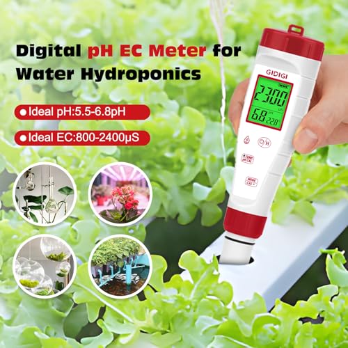 ph testerdigital ph meter for waternew version tds meter for drinking water with backlit simultaneously display 4 in 1 tds ph ec meter for water hydroponic nutrient solutionpoolhome use