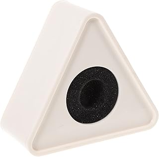 FAVOMOTO Custom Signs Wireless Mics Portable Mic Microphone Station Logo Interview Mic Microphone Flag Microphone Flag Triangle Bracket Banner The Sign White Voice Filter Old Fashioned