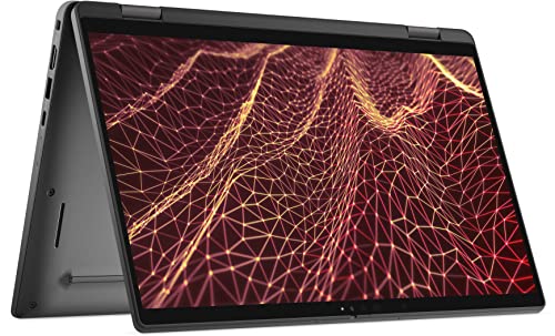 Dell Latitude 7430 2-in-1 Laptop (2022) Touch | 14" 1920x1080 FHD | Core i5-1235U - 256GB SSD Hard Drive - 16GB RAM | 10 cores @ 4.4 GHz Win 11 Pro Black (Renewed)