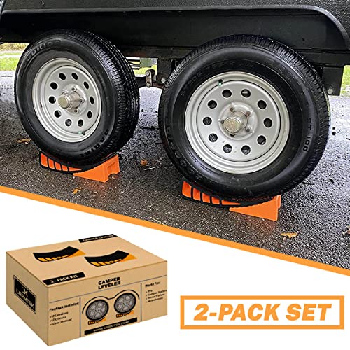Carmtek 0035547 Camper Leveler 2-Pack Kit | Curved Rv Levelers thumb #5
