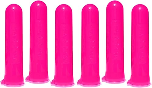 GxG Paintball 140 - Cápsula redonda, color rosa, paquete de 6