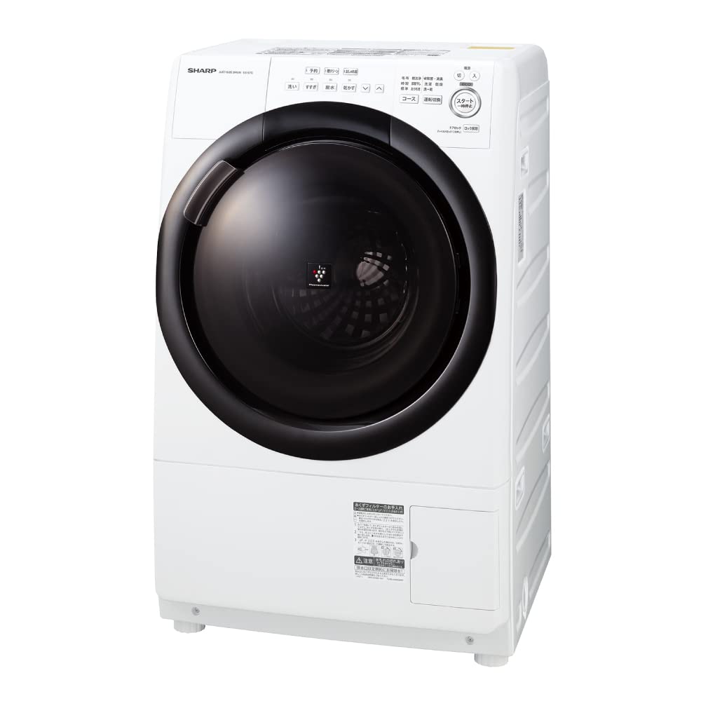 Amazon | シャープ ドラム式 洗濯乾燥機 ES-S7G-WR ヒーターセンサー 