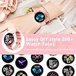 Smart Watch for Men Women Fitness Tracker with 100+ Sport Modes,Activity Trackers for iOS/Android Waterproof/Heart Rate/Sleep/Steps Monitor/Pedometer Monitor Monitor (Pink) - Image 5