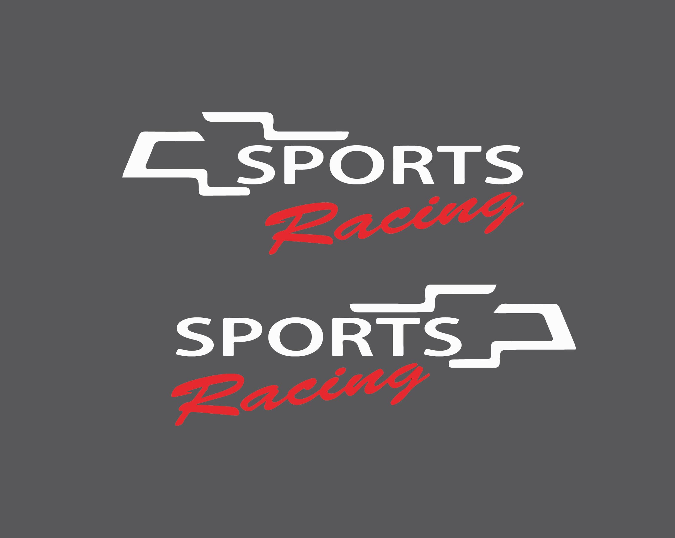 BIRD'S MIND Sports Racing Sticker Bonnet Exterior Graphics Decor Car Stickers Waterproof L x H 12 x 4 Cms