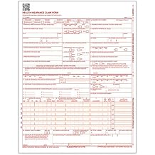 ComplyRight CMS-1500 Healthcare Billing Form, 8-1/2" x 11", Pack of 500, Office Work Supplies for Physicians, Practitioners, Specialty Providers, Medical Billing Companies