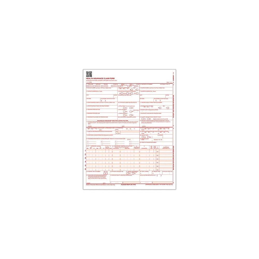 Healthcare Billing Paperwork CMS 1450 / UB04 Medical Billing Forms ...