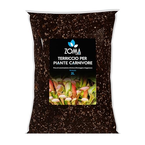 Zoma Terriccio Piante Carnivore di Qualità Superiore, Terra Per Piante