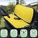 LP66449 Upgrade Mid-Size Bench Seat Cover Front Cushioned Seat Fits for John Deere Gator XUV560 XUV590 | Oxford 300D Fabric, Comfortable, Waterproof