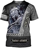 Ragnar Lothbrok Viking God T'shirt Unique Gifts On Halloween, Anniversaries