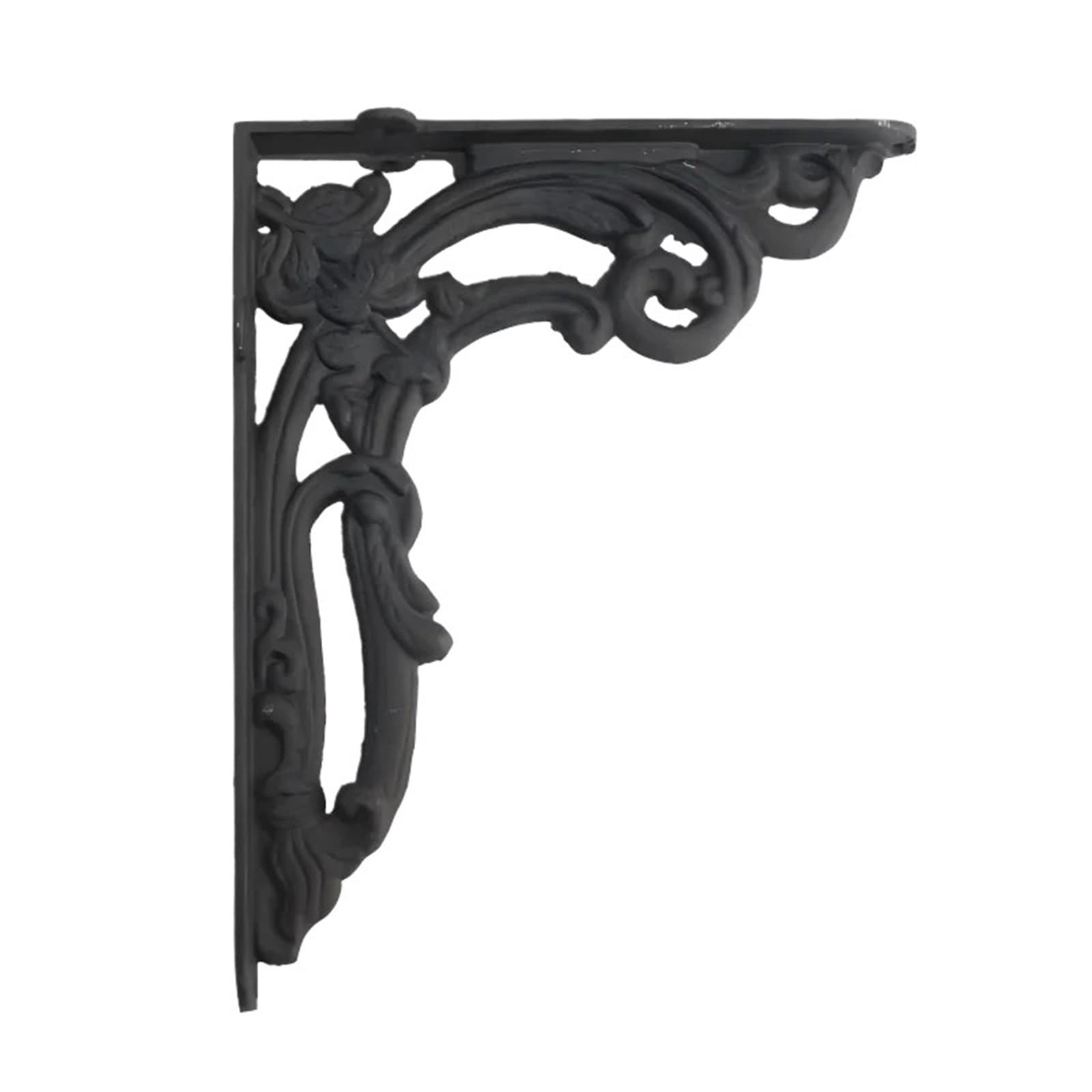 Supports d'étagère en fonte décoratif vintage l pour étagères bois de 2