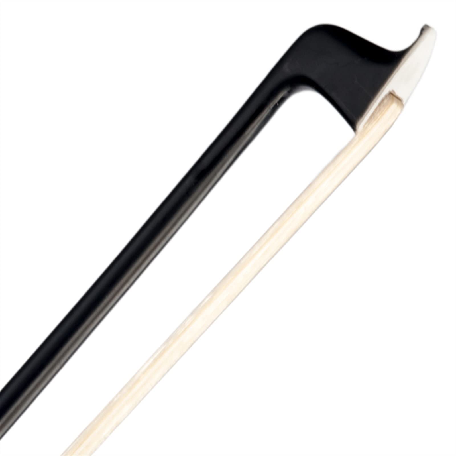 tamaño completo violín Arcos Arco De Violín 4/4 3/4 1/2 1/4 1/8, Palo Redondo De Fibra De Carbono, Arco De Violín Acústico De Rana De Ébano, Arco De Violín De Fibra De Carbono Arco violín (Color : 1-