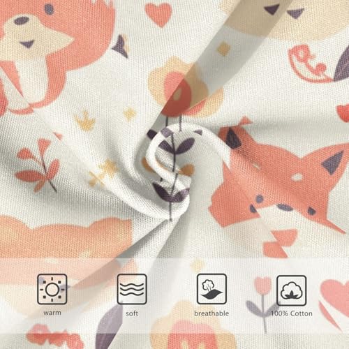 KLL Cute Fox Pattern Foxy Endless Toddler Boys' Comfort Underwear Breathable Children Panties3