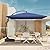 Grand patio 10x10 FT Patio Offset Umbrella, Large Square Aluminum Cantilever Umbrella Base Included for Deck Porch (Navy Blue, 10x10 FT)