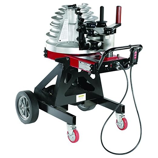 Gardner Bender B2000 Cyclone Electric Powered Bender, ½ - 2 in. EMT, Rigid, Rigid Aluminum & IMC Conduit, & ½ - 1½ in. PVC-Coated Conduit, No Shoe Group, Red & Black