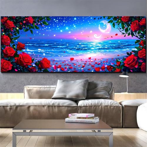 Peinture diamant cristal strass Mefooge 80x160cm pour une œuvre d'artisanat haut de gamme