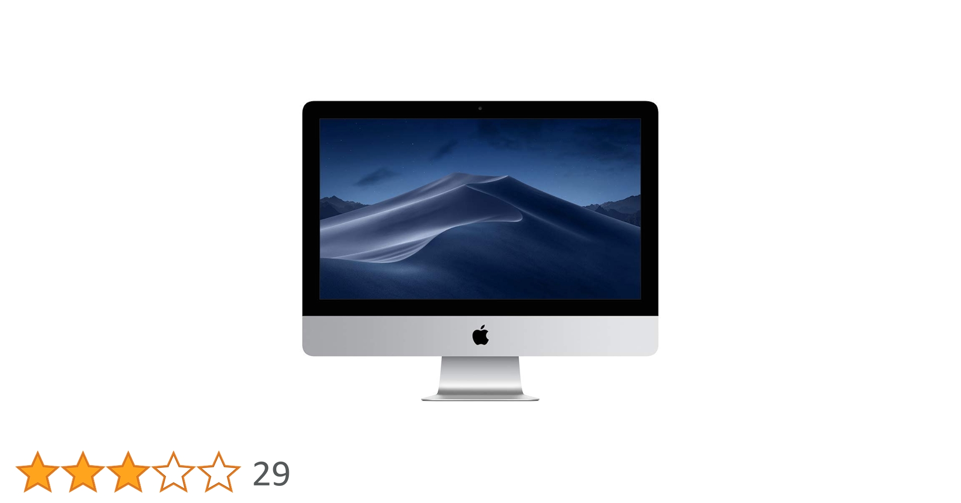 Apple iMacシルバー 21.5インチ 4K 8G 1TB i5 2017 2017 Apple iMac con 2.3GHz Intel Core i5 (21.5-pollici, 8GB