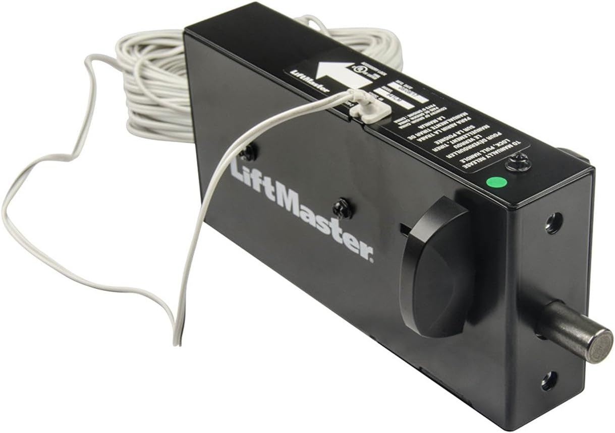 LiftMaster 841LM Automatic Garage Door Lock - Deadbolt Lock for Enhanced Security for Select Models - 100% OEM Manufacturers with New Production Dates for US Vendor GarageDoorProject®