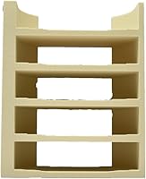 Vista 8 de Estante organizador de tapa compatible con Yeti Rambler y vasos, organizador de 5 tapas que se adapta a la mayoría de tamaños de tapas de vasos, más