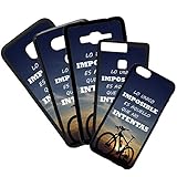 Fundas De Moviles Carcasas De Moviles Funda Carcasa Modelo Frases Motivadoras Lo Unico Imposible Compatible con Samsung Galaxy J5 2016