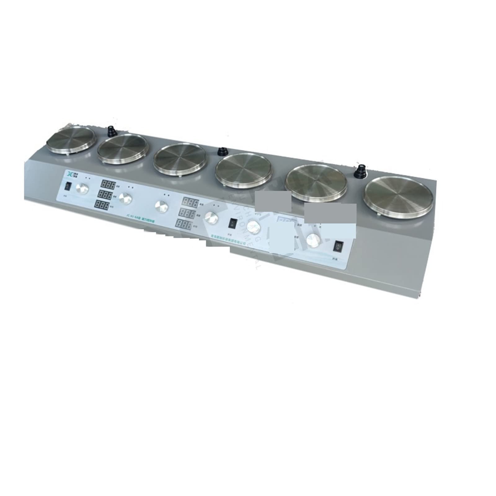 Mieszadło Magnetyczne, Wielogłowicowe Magnetyczne Mieszadło Grzewcze Z Cyfrowym Wyświetlaczem Dwuogniwowe Czteroogniwowe Sześcioogniwowe Mieszadło Magnetyczne(JC-HJ-2A)