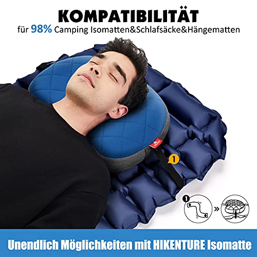 Aufblasbares Campingkissen von HIKENTURE für Outdoor-Aktivitäten