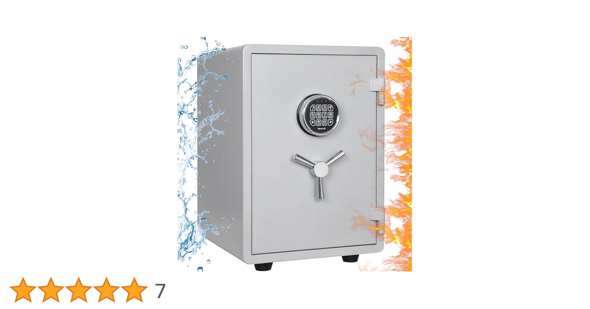 Amazon.co.jp: 耐火金庫 1時間 耐火 耐水 超重量42.5KG 大型