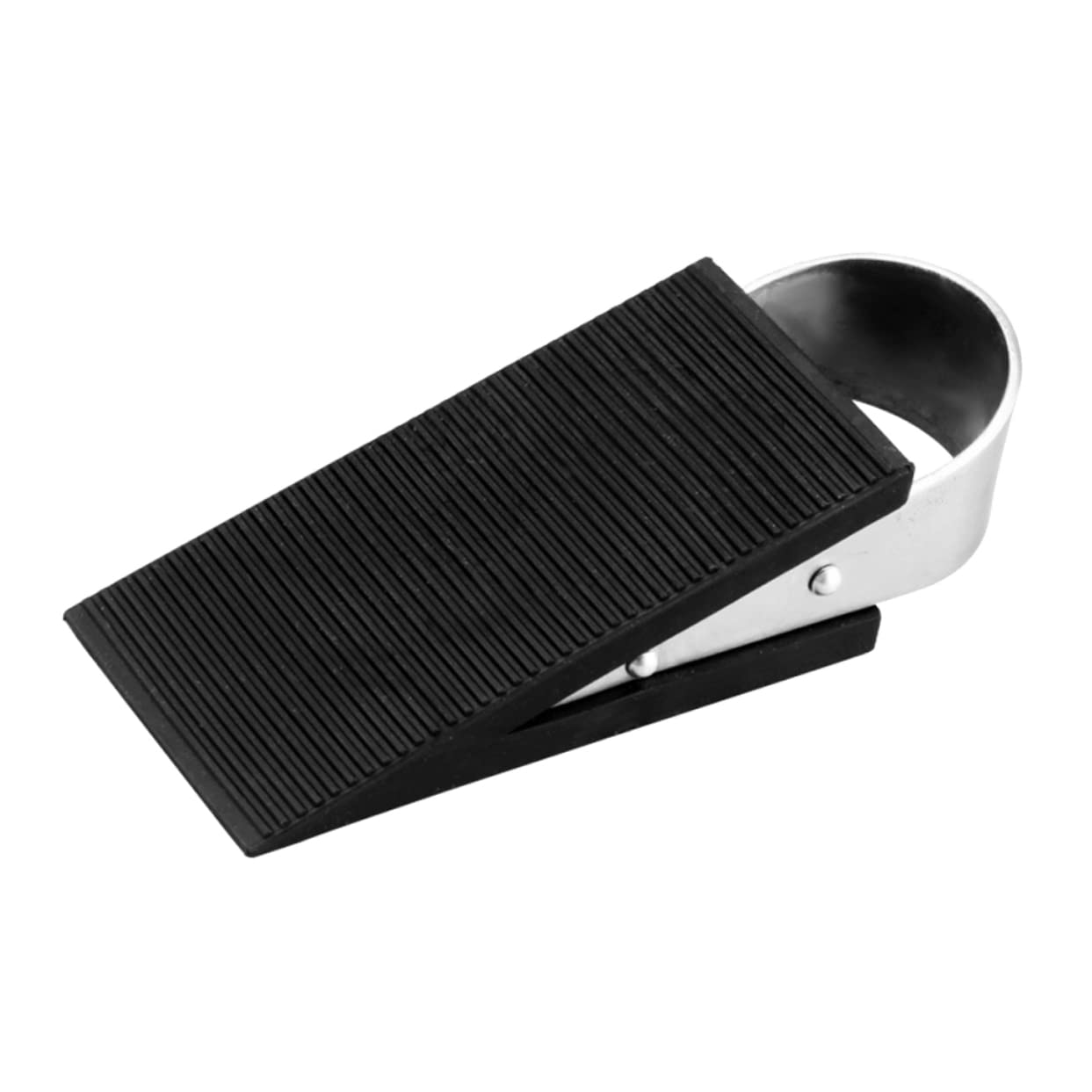 Topes de Puerta, 1 Pieza, Soporte cuña for, Simple, silencioso, anticolisión, Clip, Protector Dedos, Forma, Pesado, Aspirador, Tope Goma Resistente for Interior y Exterior, manija Acero