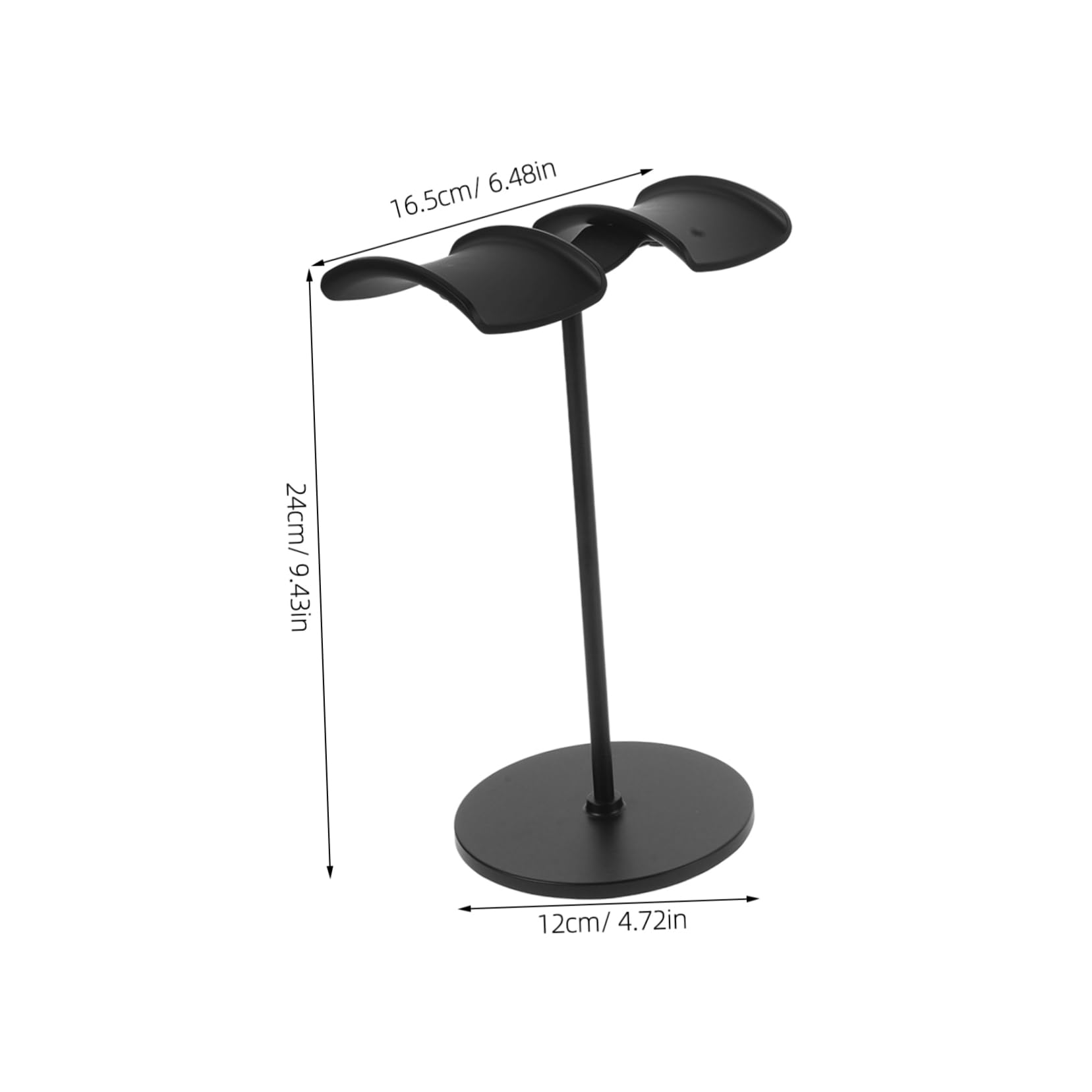 Operitacx 2 Piezas Soporte de Auriculares de Escritorio Estante Auriculares Gaming Elegante y Práctico Almacenamiento Compacto Habitaciones y Oficinas