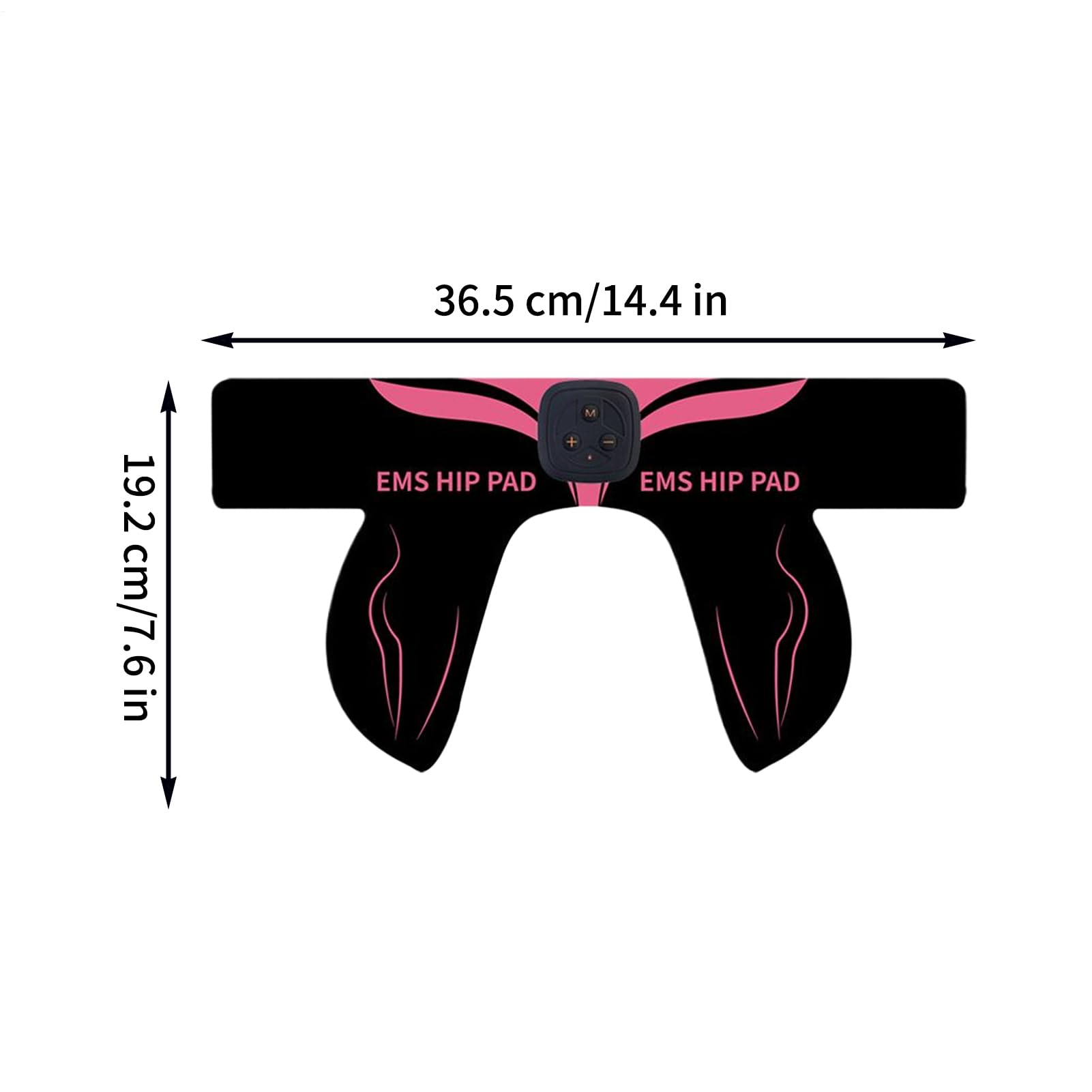 Entrenador de glúteos, 6 modos, máquina moldeadora de cadera de 18 niveles, dispositivo inteligente para levantamiento de glúteos, para entrenamiento, entrenamiento, hogar, gimnasio, fitness
