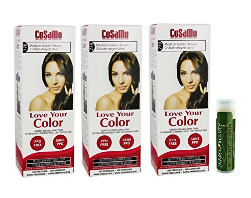 Hair Color,Med Gold Brown