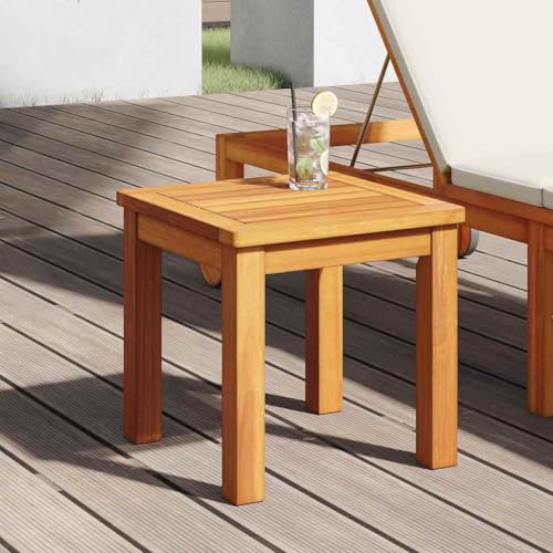 Mesa de madera maciza duradera e impermeable para terrazas selectas 4