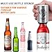 Beer Bottle Opener Pop The Top Bottle Opener, Automatic Bottle Cap Opener,Destapadores de Cerveza for Seniors with Magnetic Cap Catcher, Cool Bartender Tools, Men Beer Gift for Home Bars Kitchen